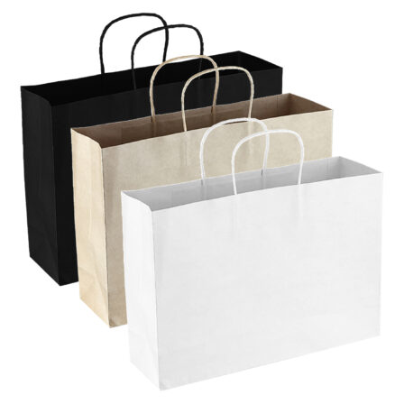 Express Landscape Paper Bag – Medium – Vanilla Merchandising